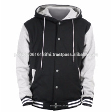 Hoodie varsity jacket fleece custom made